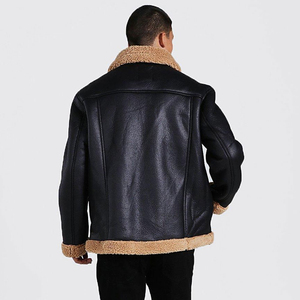 High Quality Most Demanding Outfit Winter Wear Waterproof Windproof Leather <b>Jacket</b> Standard Front Wholesale Rate Pakistan - Product Image 2