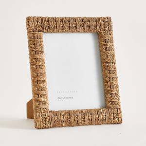 NOUVEAU PRODUIT ! Cadre photo rectangulaire en jonc de mer fait main de style vintage en 3 tailles Fabriqué au Vietnam OEM ODM - Product Image 1