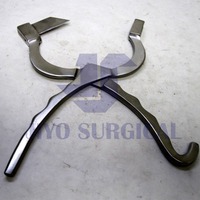 Cuchillo de castración Newberry de alta calidad, instrumento quirúrgico veterinario de acero inoxidable, certificado CE ISO