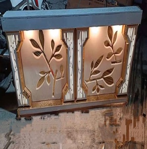 Comptoir d'affichage de mariage dans la finition d'or pour la restauration et la décoration - Product Image 1