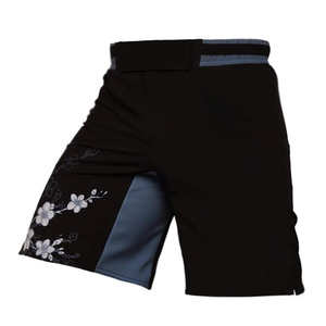 Customizable Stretch MMA <b>Shorts</b> Adults Unisex <b>Grappling</b> BJJ Boxing Polyester Quick Dry Lightweight Custom Logo OEM Service - Product Image 1