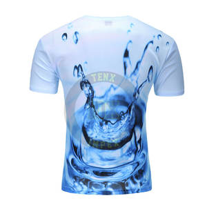 เสื้อยืดผู้ชายพิมพ์ซับลิเมชันทรงโอเวอร์ไซส์ - Product Image 2