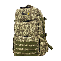 Sac à dos tactique extensible unisexe 72L en polyester durable avec système de transport à sangle étanche pour la randonnée en plein air et le voyage
