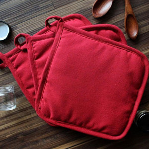 High Quality Pure Cotton <b>Pot</b> <b>Holders</b> with Heat Protection Custom Logo Printing & Bulk Supply - Product Image 5