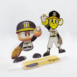 custom made baseball team sports mascot merchandise acrylic standee gifts