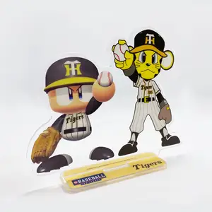 Op Maat Gemaakte Honkbalteam Sport Mascotte Merchandise Acryl Standee Geschenken