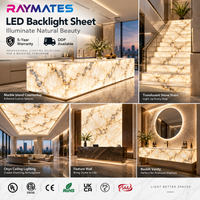Panneau LED flexible découpable 24V 6000K, lumière rétroéclairée à CRI élevé 90+, pour comptoirs en marbre, onyx, quartz, dimmable, homologué UL, décoration