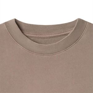 เสื้อยืดผู้ชายคอกลมทรงปกติใส่สบาย ระบายอากาศได้ดี ผ้าฝ้าย 100% สีพื้น แฟชั่นใหม่สำหรับฤดูร้อน  รับตัวเลือกแบบสั่งทำพิเศษ - Product Image 3
