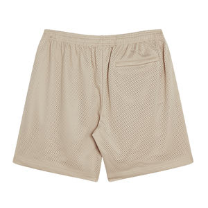 Wholesale Blank High Quality Mesh <b>Shorts</b> Custom Polyester Gym <b>Shorts</b> for Women 5 Inch Inseam <b>With</b> <b>Zipper</b> PocketsDDP shipping - Product Image 2