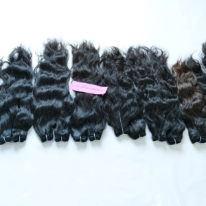 Extensions de cheveux humains vietnamiens noirs vierges non traités pour femmes Cuticule alignée naturelle Boucle de vague profonde lâche sans produit chimique - Product Image 4