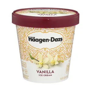 Großhandelspreis Haagen Dazs, alle Geschmacksrichtungen Eiscreme, 3,6 Unzen Tasse (12 Stück)