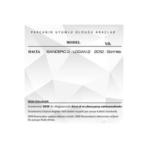 Spot de connexion de pare-chocs avant pour Dacia Sandero II, Logan II-droit - Product Image 2