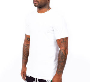 เสื้อยืดโพลีเอสเตอร์คุณภาพสูงสำหรับผู้ชาย ไซส์ใหญ่ เสื้อผ้ากีฬาสำหรับผู้ชาย พิมพ์ลายตามสั่ง ระบายอากาศได้ดี เป็นมิตรกับสิ่งแวดล้อม - Product Image 1