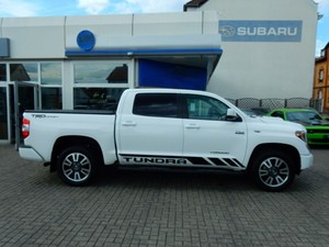 2021 para Toyota Tundra FWD Drive, coche usado con Interior de cuero oscuro, dirección izquierda, portaequipajes de aleación de aluminio - Product Image 5