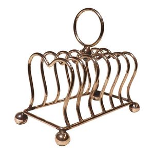 Support à pain moderne en acier inoxydable plaqué argent, 5 niveaux, multifonctionnel, pour ustensiles de cuisine - Product Image 1