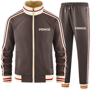 Custom Manufactures Mens Tracksuits Set Custom Fleece Rhinestone Tracksuit Heavyweight Track Suit Set Clothing - Product Image 1
