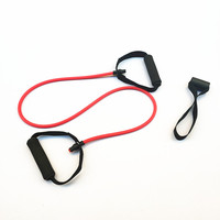Bandas de resistencia de Yoga de 5 niveles con asas Entrenamientos en casa Entrenamiento de fuerza Pilates Moldeador de cuerpo Boxeo Fitness Cuerdas de estiramiento