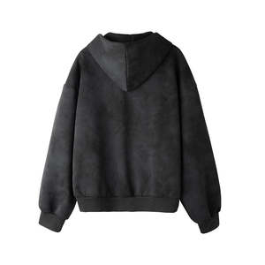 Sudadera con Capucha para Hombre, Corte Regular, 100% Algodón, Tejido de Punto, Ecológica, Anti-Pilling, Transpirable, para Otoño, Personalizable - Product Image 3