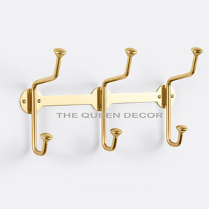 Cintre décoratif de finition marron de forme unique en métal de fer de la plus haute qualité pour entrées, cuisines ou bureaux - Product Image 6