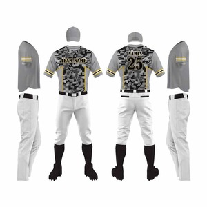 Camisetas de softbol de color personalizado, uniformes de béisbol de ajuste regular cómodos, ropa deportiva transpirable de manga corta - Product Image 3