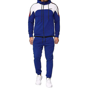 Survêtement confortable et tendance avec cordon de serrage et capuche pour hommes, matière respirante, prix bas / prix de gros, service OEM - Product Image 1