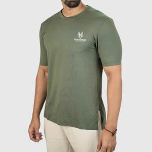 Men's <b>Muscle</b> Fit Tee With Premium Design In 100% Cotton <b>Muscle</b> Fit Men's <b>T</b>-<b>Shirt</b> High-Quality <b>Muscle</b> Fit <b>T</b>-<b>Shirt</b> For Men - Product Image 1