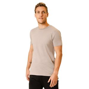 T-shirts décontractés pour hommes, coupe ajustée, couleur unie de base, qualité supérieure, tissu doux et de qualité supérieure, t-shirt décontracté élégant avec logo de marque - Product Image 1