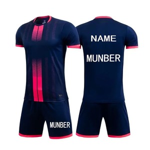 Ensemble de maillots de football pour hommes à séchage rapide personnalisés pour été automne entraînement uniformes de match de football nom Logo équipe complète Service OEM - Product Image 2
