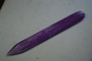 Custom Size Polished Waterproof Organic Material Love Style Bone <b>Folder</b> Scoring Folding Creasing Tool for Paper Leather craft - Product Image 3