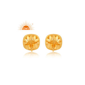 ต่างหูเงินสเตอร์ลิง18K ชุบทองธรรมชาติสีรุ้งดวงจันทร์อัญมณีสตั๊ดเครื่องประดับแบบละเอียด - Product Image 2