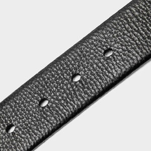 Ceinture en cuir décontractée pour homme avec boucle en acier - Durable, légère et imperméable pour un usage quotidien - Product Image 5