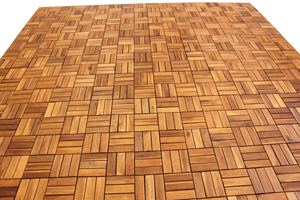 Vietnam Company Carreaux de terrasse en bois d'acacia au design moderne 4 lamelles pour la décoration extérieure et intérieure - Product Image 4