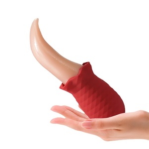 Vibrateur pour adultes avec fonction de léchage simulé, de balancement et de vibration, rechargeable - Product Image 2