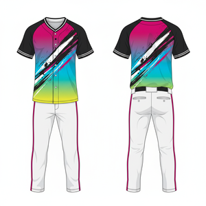 Uniforme de Béisbol de Malla al por Mayor 2026, Sublimación Personalizada, Ligero, Unisex, Ropa de Equipo de Alta Calidad - Product Image 6