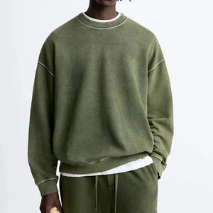 Conception de qualité supérieure vente en gros personnalisé ensemble de jogging de gymnastique deux pièces pour hommes survêtement à imprimé soleil tissu doux et lourd respirant - Product Image 5