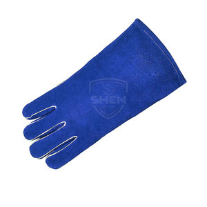 Gants de travail de sécurité de haute qualité, vente chaude, prix d'usine, service OEM, gants de soudage, vêtements de sécurité fabriqués au Pakistan - Product Image 4