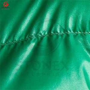 2024 chaqueta acolchada de algodón acolchada con cremallera informal con logotipo personalizado para mujer, diseño con capucha, cintas, ropa de punto, Abrigo acolchado brillante - Product Image 6