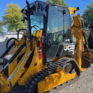 Used JCB 1CX Mini Wheel Skid <b>Steer</b> Backhoe Front Loader for Sale High Efficiency Crawler Loader - Product Image 2