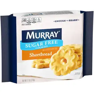 Murray Bebas Gula Creme Biskuit Sandwich/Murray Gula Kue Gratis Kemiri Kue 5.5-Ounce Paket (Pack Of 4)