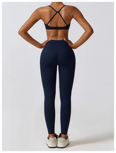 Wear Suits3Pieces Sujetador deportivo Top Yoga Chaqueta Gym Wear Workout Sets Mujeres Ropa deportiva Gym Fitness Set - Product Image 2