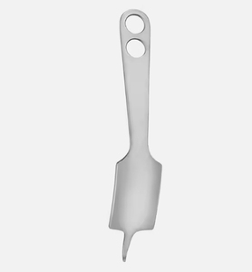 Palanca de hueso HOHMANN de acero alemán curvada 90 Digree 230 mm 9 "punta afilada ancho 3 mm ancho de mandíbula 43 mm elevador de hueso Hohmann - Product Image 3