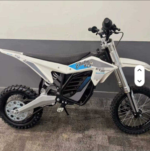 Moto da cross elettrica RTR di qualità pronta per la spedizione, 72V 8KW, bianca - Product Image 1