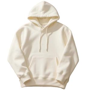 Solid Color 100% Cotton <b>Hooded</b> Sweatshirt Men's Customized Logo Quick Dry <b>Fleece</b> Eco-Friendly Breathable Fashionable Embroidered - Product Image 1