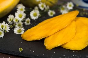 Low Sugar Soft Dried Mango Slices Premium Healthy Dried Fruit Snack for Retail Wholesale and Private Label - Product Image 1