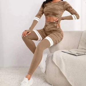 Ropa Deportiva de Tallas Grandes para Mujer, Conjunto de Yoga con Logotipo Personalizado, Ropa Deportiva de Alta Calidad - Product Image 2