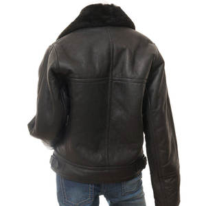 Chaqueta de Cuero para Mujer de Alta Calidad, Transpirable, Impermeable, Cortavientos, Informal, con Cierre, Abrigo Moderno para Dama - Product Image 2