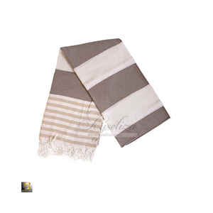 Toalla de playa absorbente Premium Top Comfort Terry Mezcla de algodón Secado rápido Tejido transpirable Capa resistente a la arena Acabado suave - Product Image 1