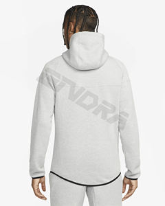 เสื้อฮู้ดพิมพ์ลายพัฟยูนิเซ็กซ์สำหรับผู้ชาย500 GSM เสื้อครอปเฮฟวี่เวท3D พิมพ์ลายพัฟโลโก้ออกแบบได้ตามต้องการ - Product Image 2