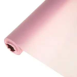 Disposable Plastic Table Cloth Roll Great for Parties and Banquets Hot Sale 40 Inch X 100 Feet Plain Solid Printed 1000 Piece
