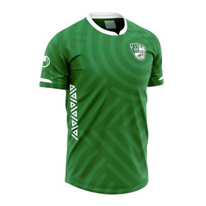 Ensembles de vêtements de football pour hommes à col en V 2026, impression numérique personnalisée de haute qualité, maillots de football respirants avec service OEM - Product Image 2